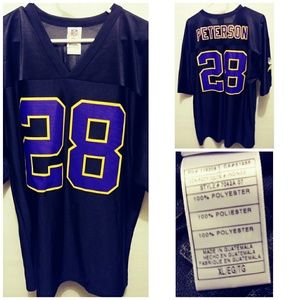 Adrian peterson NFL vikings jersey